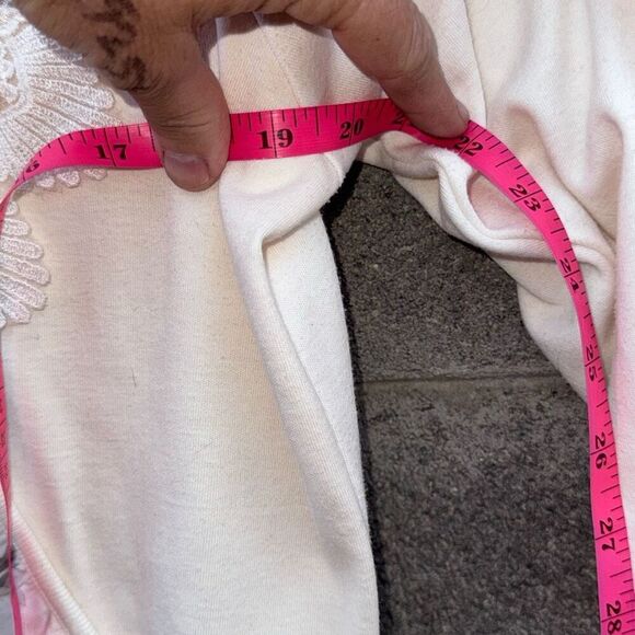 Vintage BONNIE and BILL by HOLLY Coquette Sweatshirt Women's Small Medium - Picture 4 of 7